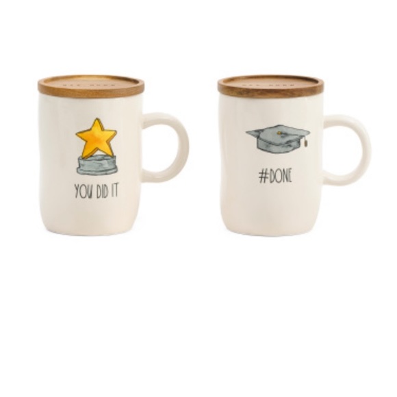 NIB Rae Dunn Graduation Mug Set - Picture 1 of 2